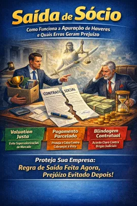 Imagem da notícia Saída de Sócio